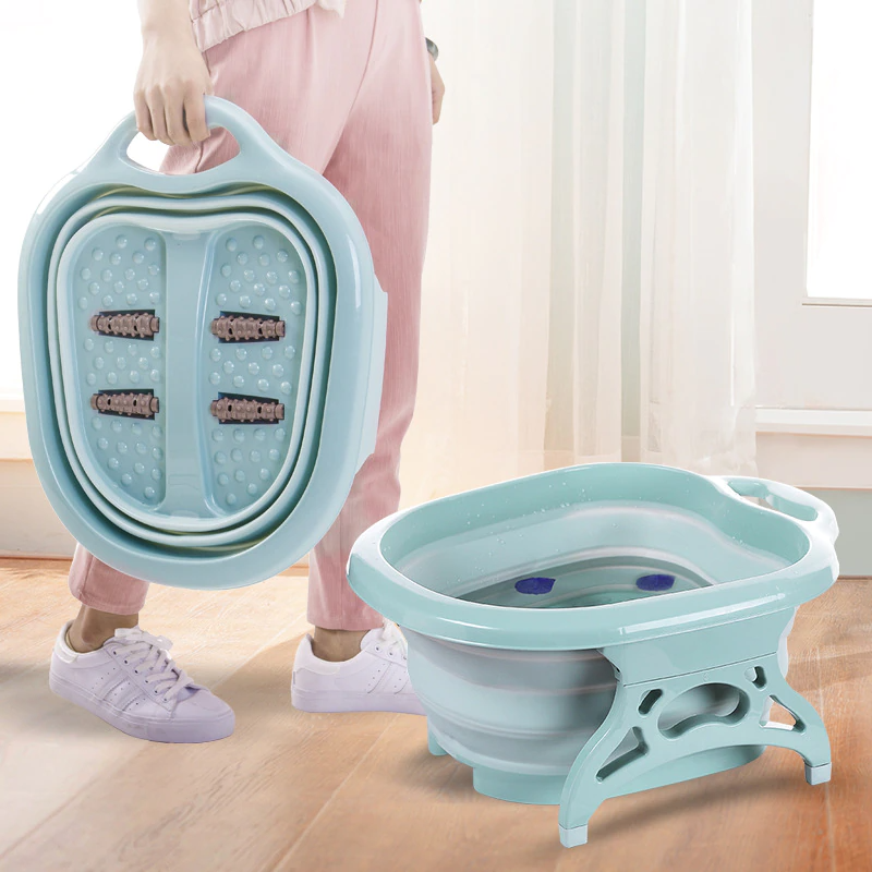 Bain de pied pliable