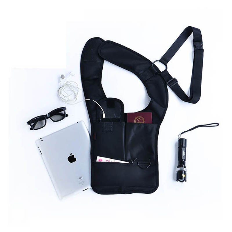 Sac à bandoulière antivol caché