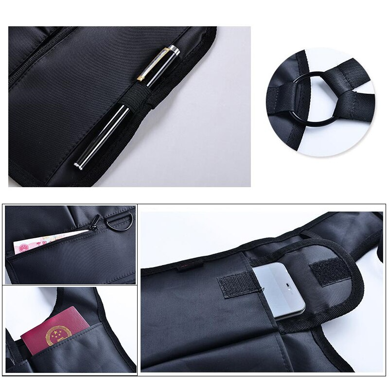 Sac à bandoulière antivol caché