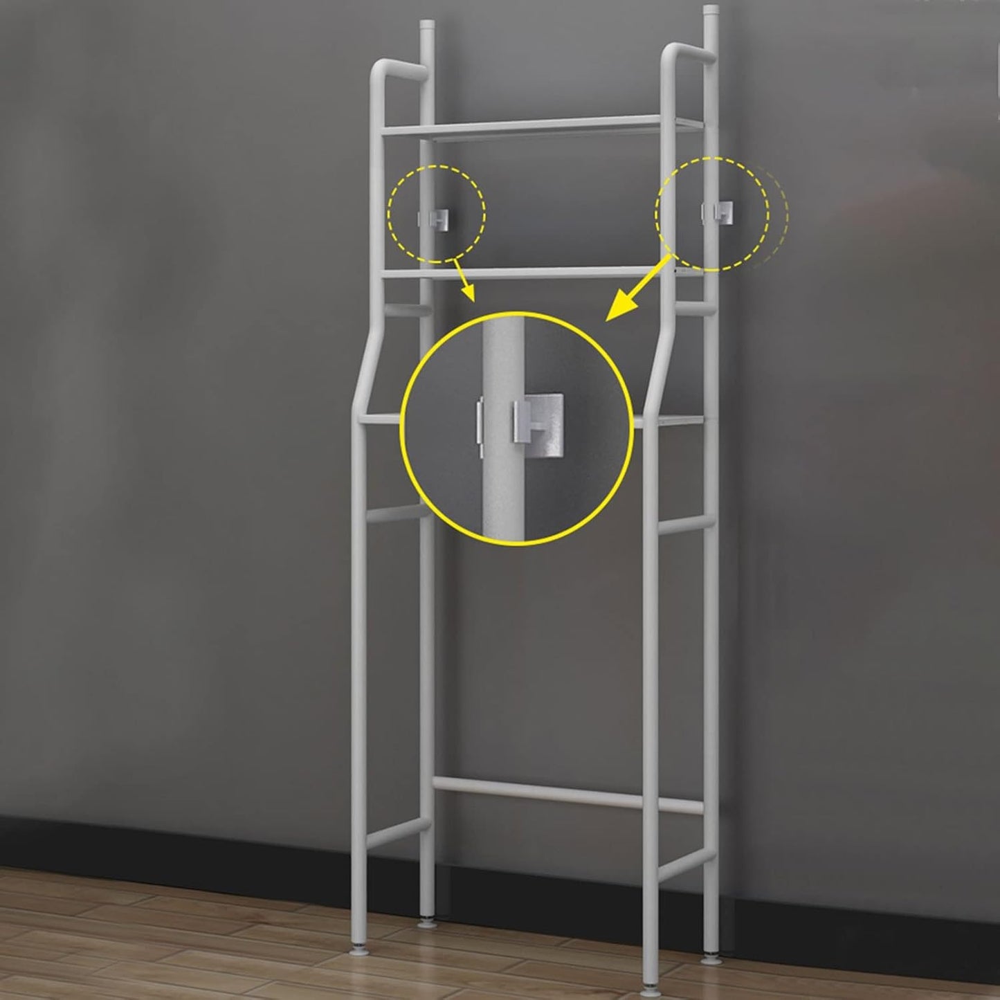Meuble WC Rangement Etagere WC mlooz