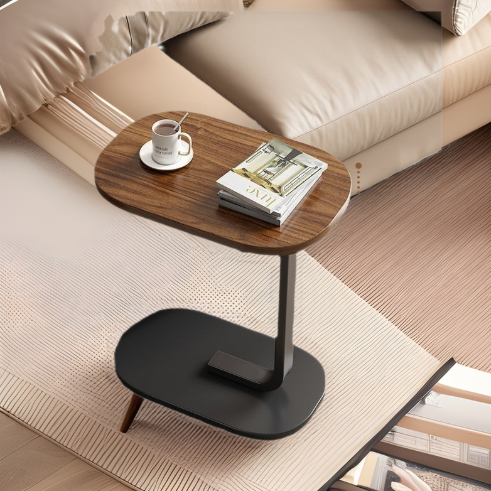C Shaped Side Table