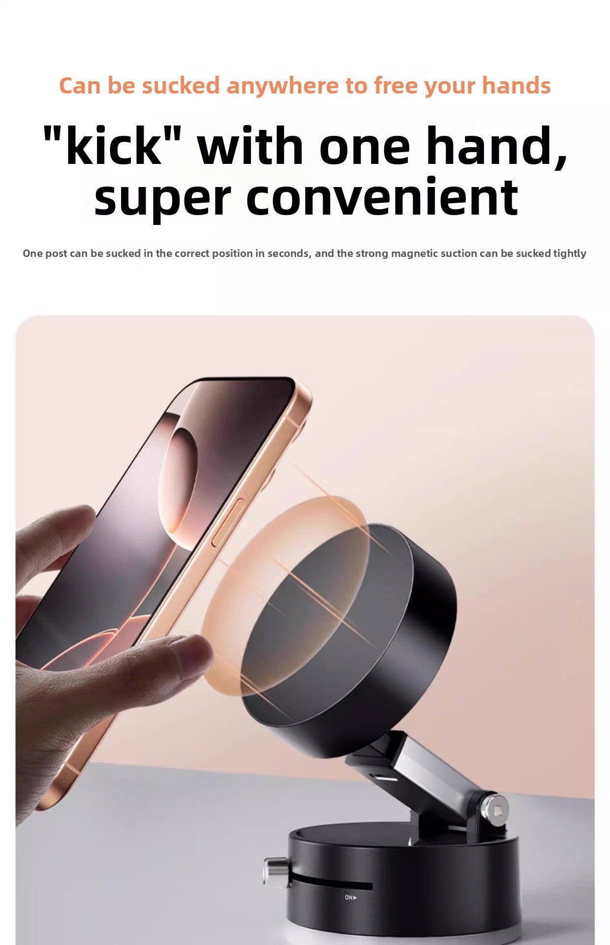 Support mobile magnétique
