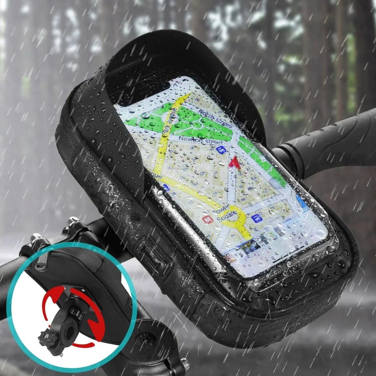 Sacoche Support Téléphone Vélo Étanche