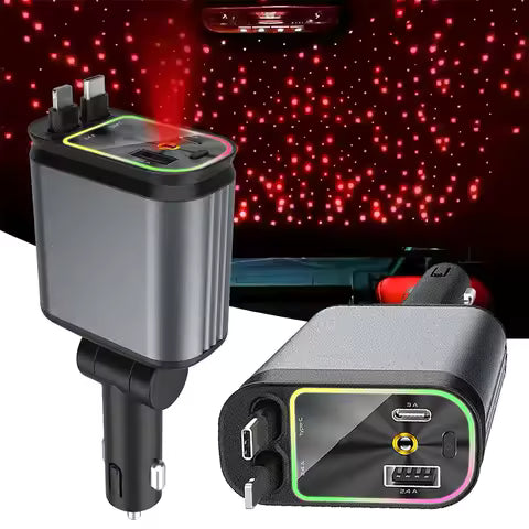Rétractable Chargeur Voiture