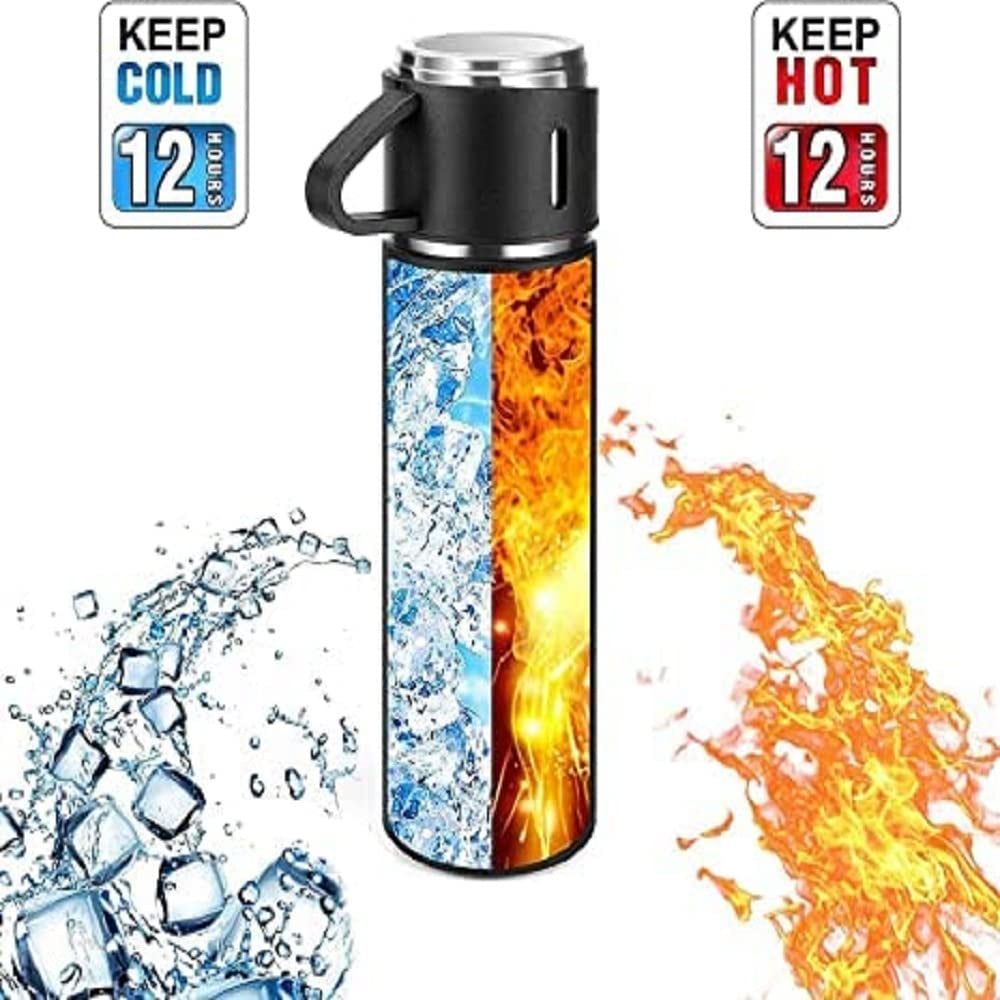 Set Thermos Premium 500ml avec 3 Tasses