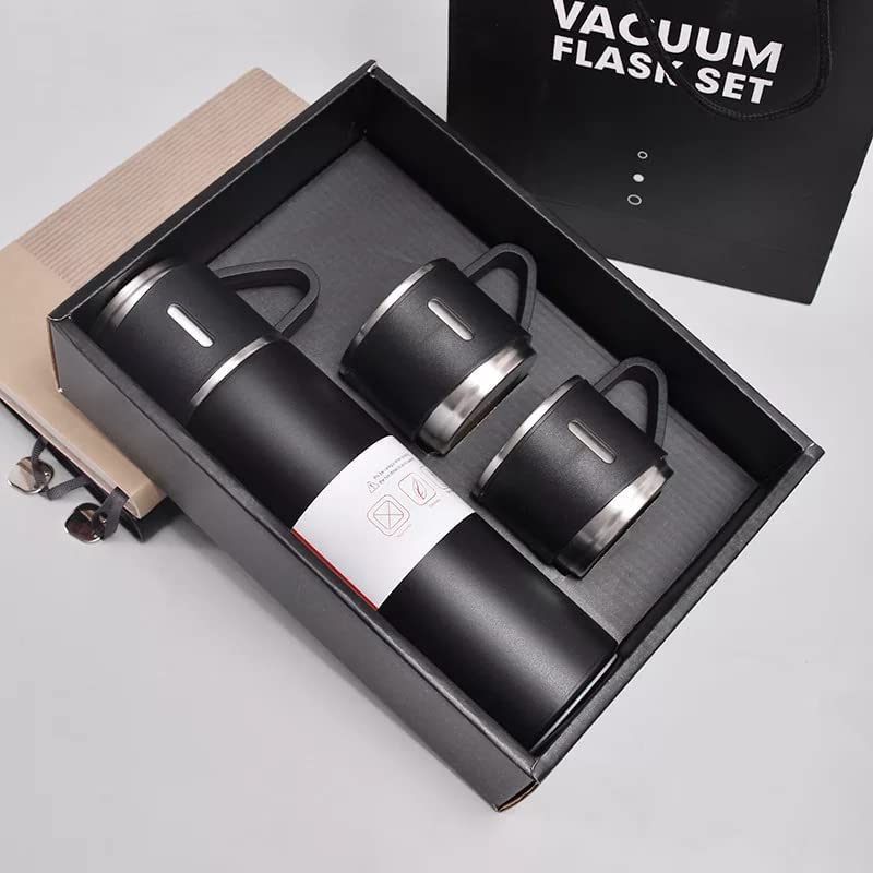 Set Thermos Premium 500ml avec 3 Tasses