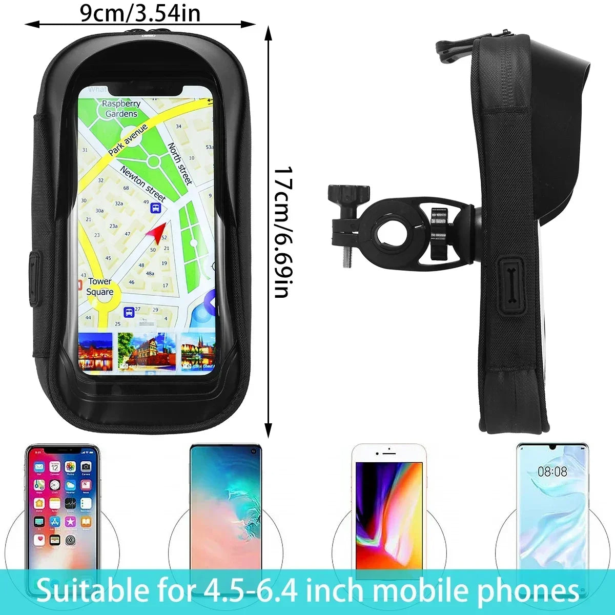 Sacoche Support Téléphone Vélo Étanche