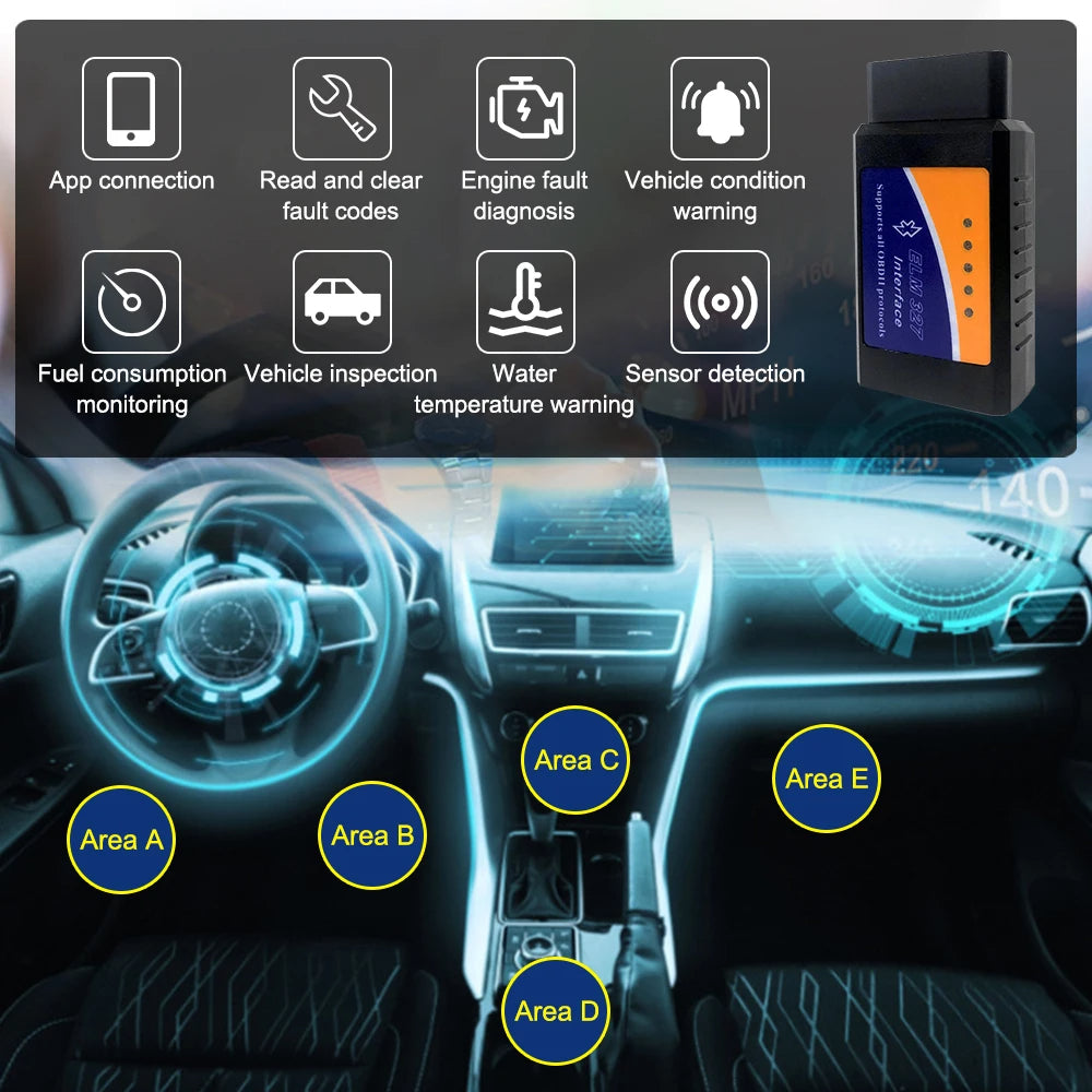 Scanner Bluetooth OBD2