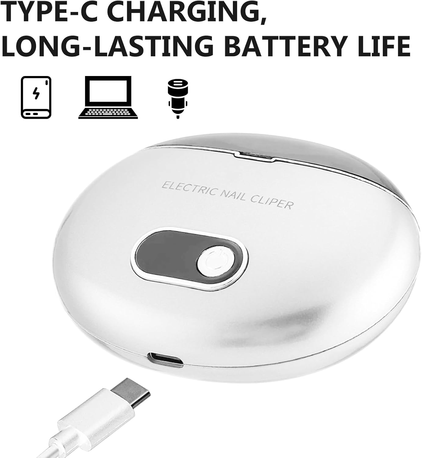 Coupe-ongles électrique 2 en 1 mlooz