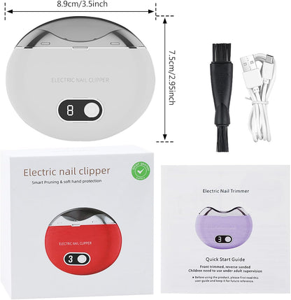 Coupe-ongles électrique 2 en 1 mlooz