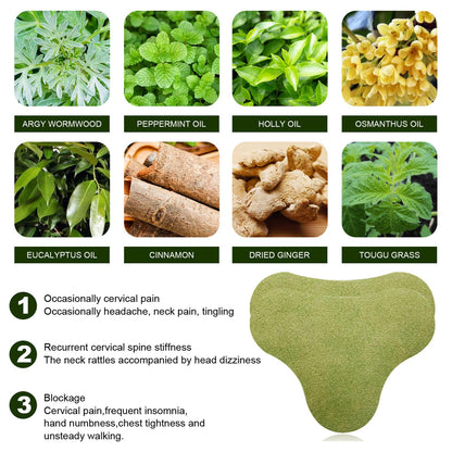 Patch chauffant aux herbes