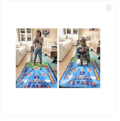 Tapis de prière interactif pour enfants