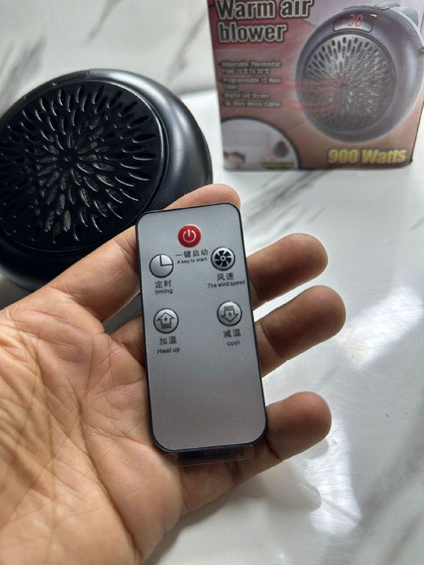 Chauffage soufflant électrique 900W au Maroc