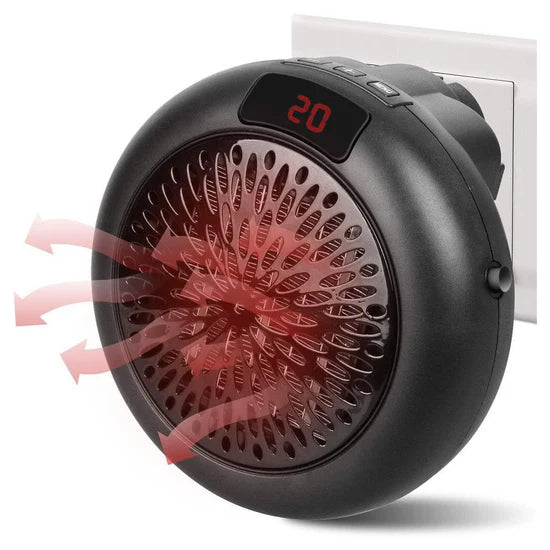 Chauffage soufflant électrique 900W au Maroc