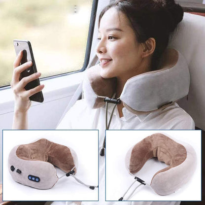 Neck Massager Pillow Rechargeable mlooz